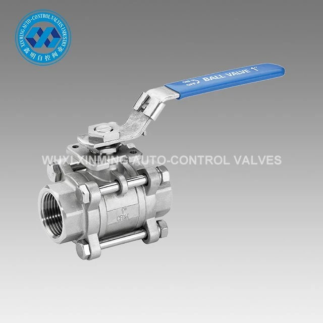 3PC Thread Ball Valve