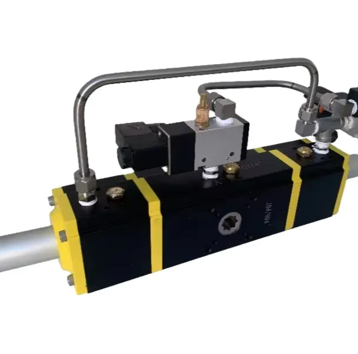 Actuateur pneumatique à trois étapes à deux voies