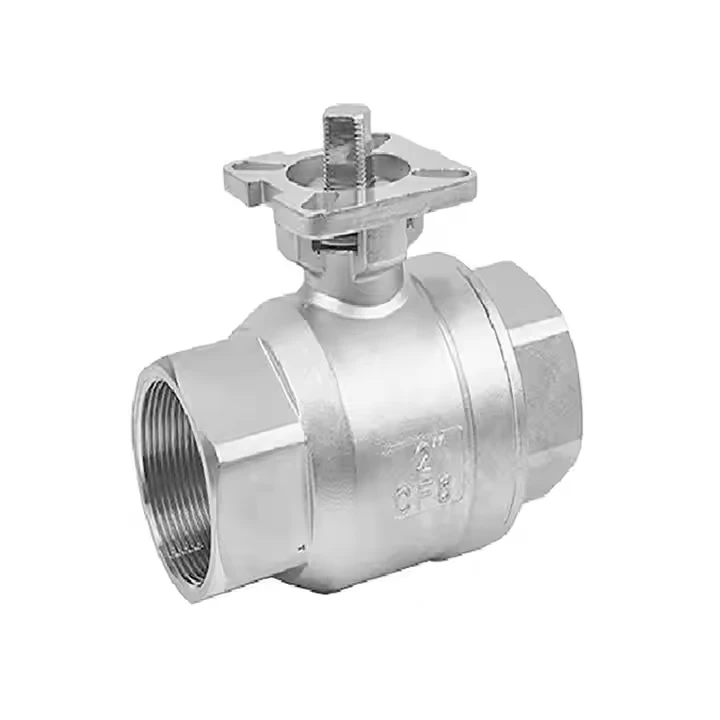 Pneumatic Ball Valve With Internal Thread