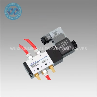 Solénoïde pneumatique en alliage en aluminium 52 AC220V 110V