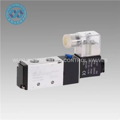 Solénoïde pneumatique 5 voies 2- Contrôle de position Air 12V 24V 220V