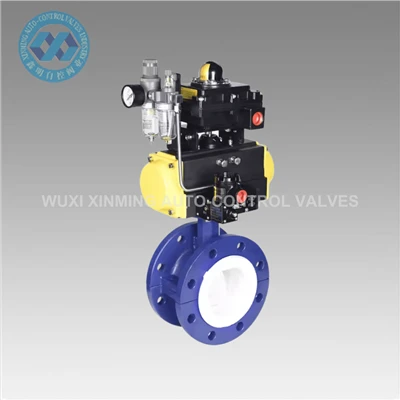 Valve de papillon PVC haute performance