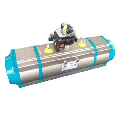 TRI Clamp Actionneur pneumatique à trois étapes à trois voies