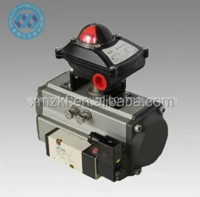Valve AirTac Pneumatic Cylinder Actionneur avec indicateur de position de l'actionneur et Solenoïde AirTAC